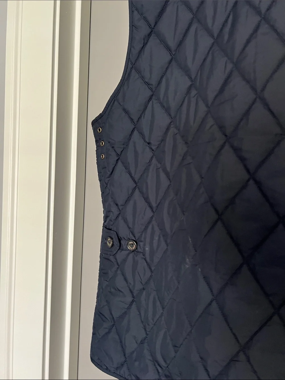 Polo by Ralph Lauren Navy Diamond-Quilted Men's Vest Size XL